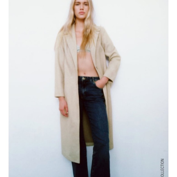 Zara Jackets & Blazers - Zara LONG BUTTONED COAT